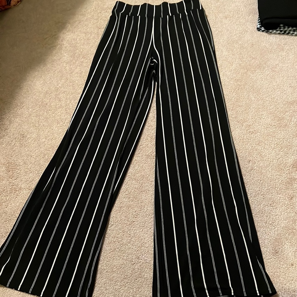 Express high-rise, wide, leg pants